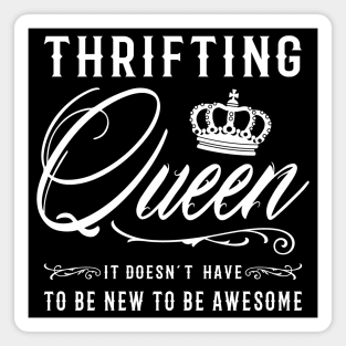 Thrifting Queen Vintage Buyer Womens Magnet